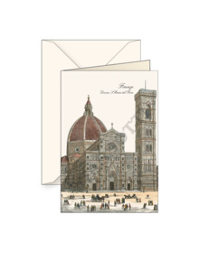 Greeting Cards: Card T - Firenze Duomo