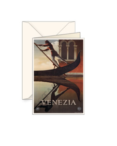 Card T - Venetian Gondola