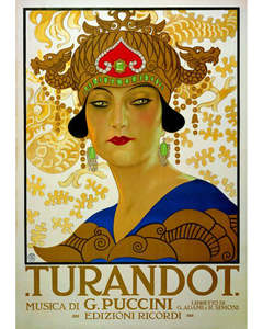 Instituto Fotocromo Italiano: Poster - Turandot