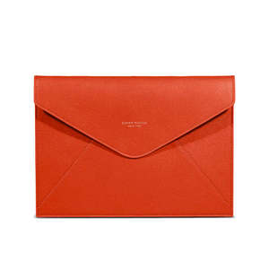 Accessories: CM - A4 Fedor Document Holder - Orange w Ocean Blue