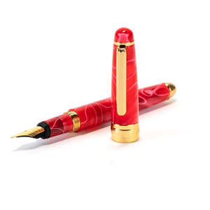 CM - Lady Fountain Pen - Cherry Red