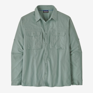 Mens Shirts: Men's Long-Sleeved Self-Guided Sun Shirt