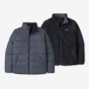 Men's Reversible Silent Down Jacket