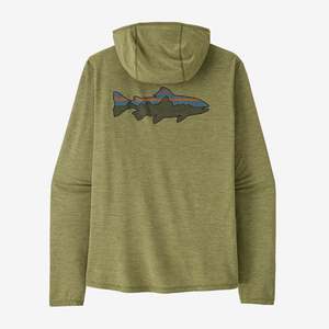 Mens Sun Protection: Men’s Capilene® Cool Sun Hoody - Fitz Roy Trout