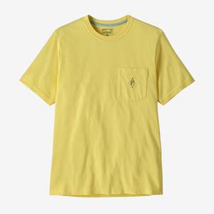 Mens T Shirts: Men’s Midweight Water People Mark Pocket Tee
