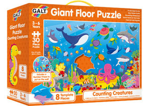 Counting Creatures Giant Floor Puzzle