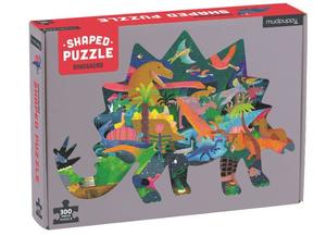 Products: Dinosaurs Shaped Scene Puzzle