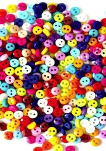 Products: 30 Miniature Buttons 6mm