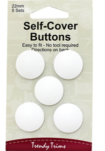 Products: Self-Cover Buttons 22MM