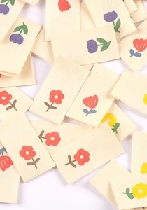 5x Flower Labels