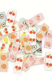 5x Fruit Labels