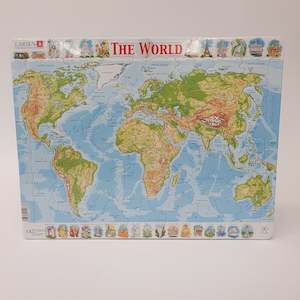 Jigsaws: Map Of The World Puzzle
