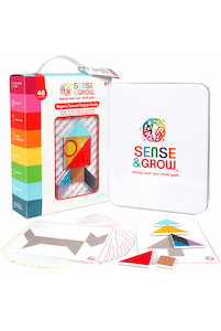 Christmas Ideas: Sense Grow Magnetic Texture Tangram Puzzle