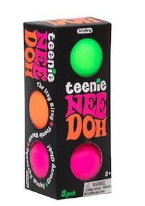 Sensory And Fidget: Teenie Nee Doh Pack 3