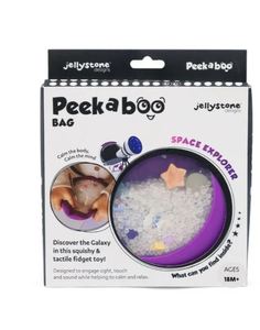 Sensory And Fidget: Peekaboo Sensory Bag - Galaxy