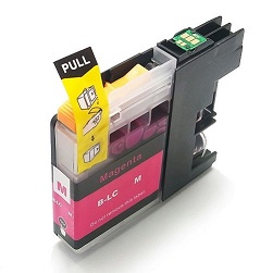 Brother Ink LC233 LC231 Magenta Compatible