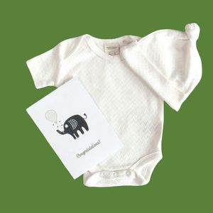 Organic Cotton Gifts: Classic Baby Gift Box - Neutral