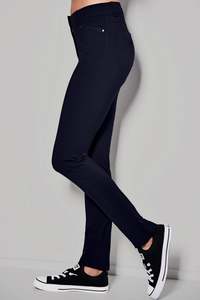 Pants: PAULA RYAN Stretch Roma Jean - Navy