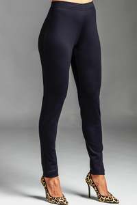 Roma: PAULA RYAN Crossover Waist Legging - Navy Roma