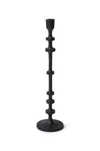 Home Decor: Watsoner Candleholder - Tall Black Matt