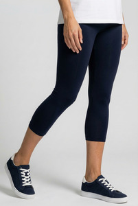 Paula Ryan Essentials: PAULA RYAN Capri Legging - Navy Ecovero