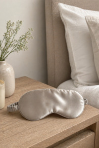 Accessories 1: SILK SENSATION - Eye Mask - Taupe