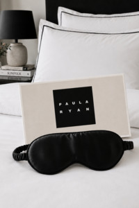 Accessories 1: PAULA RYAN - Silk Sensations Eye Mask - Black