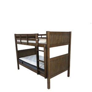 Collection Haven Distributing Company: Talia Bunk - King Single - Hazelnut (Suitable for Commercial)