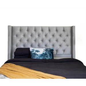 Collection Mazon: Alma Fabric Headboard  Queen to Cali King