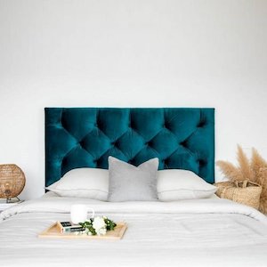 Collection Mazon: Victoria Fabric Headboard - Queen to Californian King