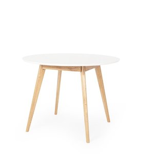 Radius Dining Table 1mDia - White Top