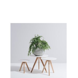 The Radius Collection: Radius Side Table - Nest