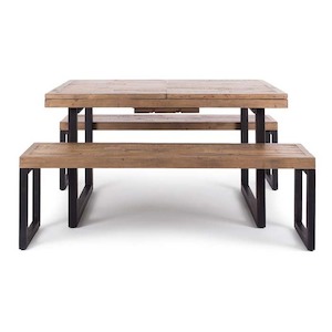 The Woodenforge Collection: Woodenforge Dining Suite 1400w to 1800w (3 Pce)