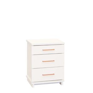 The Franz Collection: Franz Bedside 3 Drawer Tall