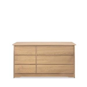 Strada BR Dresser 6 Drawer - Oak