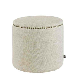 Nice Ottoman - Linen Sand