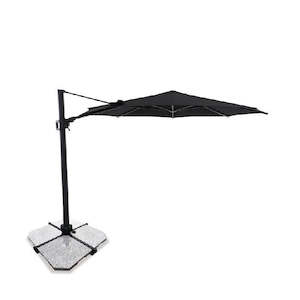 Sirius Cantilever Outdoor Umbrella - 3.3m Round - Colours to Suit