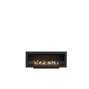Ecosmart Fires: Ecosmart Fire: Frame 1500SS Fireplace + XL1200 Burner