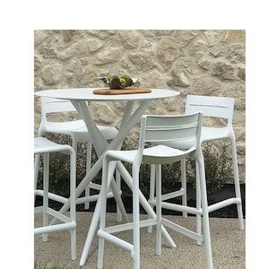 Outdoor: Villa Outdoor Bar Table suite 5 pce - 900dia