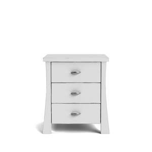 The Hudson Collection: Hudson 3 Drawer Bedside