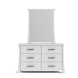 Hudson 6 Drawer Dresser and Mirror
