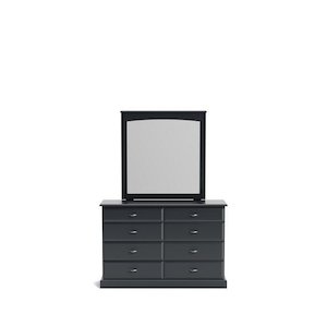 Andorra Dresser and Mirror 8 Drawer
