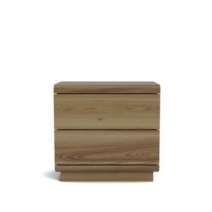 Karamea Bedside 2 Drawer - (Ash)