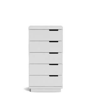 Karamea Lingerie Chest 5 Drawer - With Cut Out (Pine)