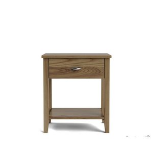 The Ivydale Collection: Ivydale Bedside 1 Drawer Wide - Ash