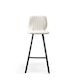 Keaton Barstool White PU - 760SH