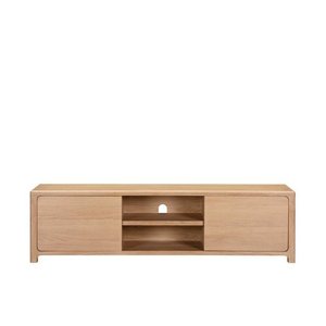 Occasional: Oaky TV Unit 1800w - sleeked curved lines