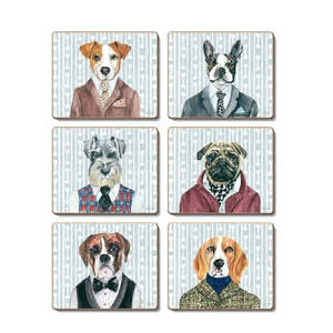 Dogs Dinner Coasters