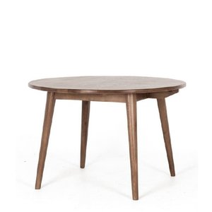 Reeves Dining Table 1200dia - Seats 4 (Deep Oak)