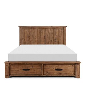 Oberon Slatframe with Storage - King